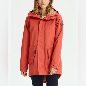 Burton Living Lining Hooded Rain Jacket size XL